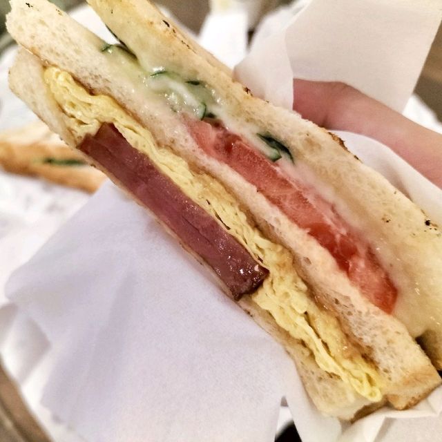基隆七十年老店 素志久碳烤三明治 基隆七十年老店 素志久碳烤三明治