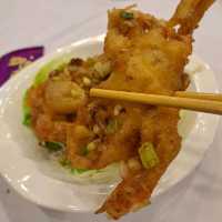 蔥香油鹽焗軟殼蟹