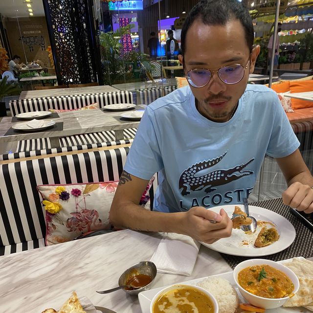 Indian restaurant in Terminal 21, Pattaya 