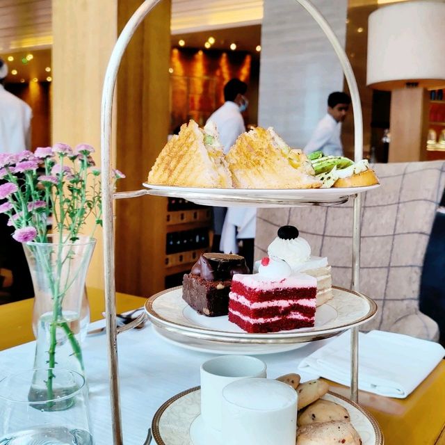 High tea at Ritz Carlton 