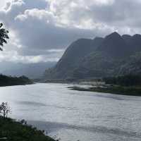 amazing landscape by the Son River 