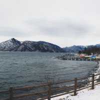 Lake Chūzenji in winter
