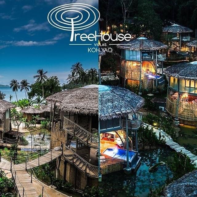 Treehouse Villas ติดเกาะหรูบนบ้านต้นไม้