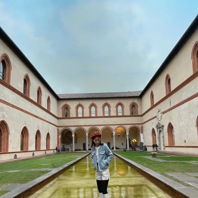 米蘭必去的古堡｜Castello Sforzesco 