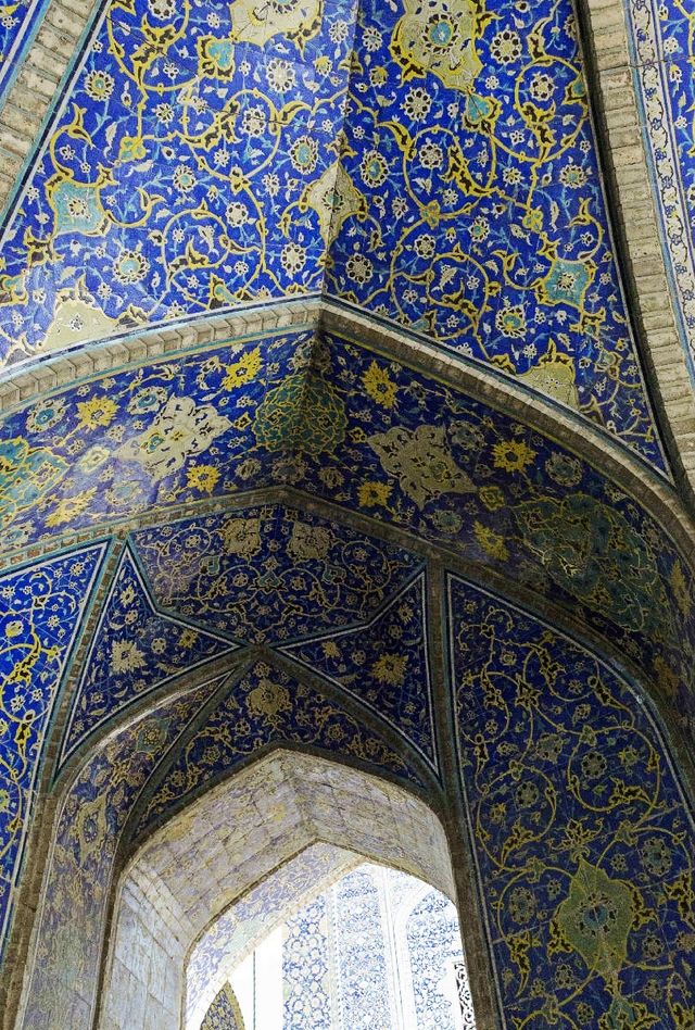 Imam Mosque, a world cultural heritage site.