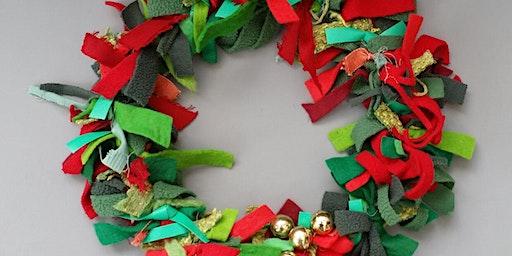 Make a Fabric Wreath | The Art House