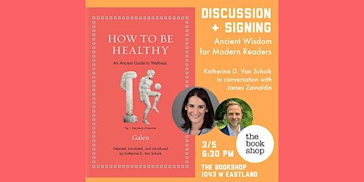 How to Be Healthy: Discussion + Signing | The Bookshop