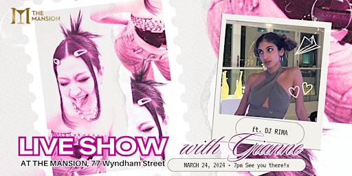 #womensmonth Gianne Live Show at The Mansion | The Mansion, Wyndham st