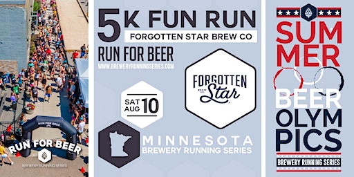 5k and Beer Olympics x Forgotten Star Brew Co | 2024 MN Brewery Run | Forgotten Star Brewing Co.