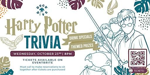 Harry Potter Trivia at The Duck Dive | The Duck Dive