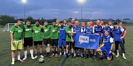 TALKHUB men's mental health football match | Orford Jubilee Neighbourhood Hub