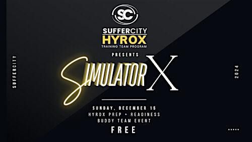 HYROX Simulator-X | Suffer City