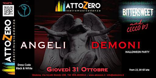 HALLOWEEN PARTY_ANGELI & DEMONI | Attozero - Teatro Musica Danza