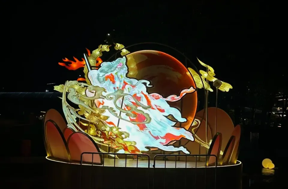 【2025走春景點】 歡樂港灣天宮賜福「千燈幻夜」- 過年好去處 | 深圳前海歡樂港灣