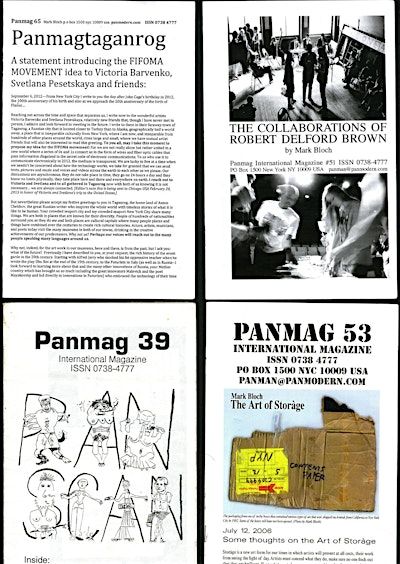 Closing Event: Panmodern! The Mark Bloch Postal Art Network Archive | Bobst Library | 2nd Floor | Dr. Richard A. Chase Reading Room and Event Space