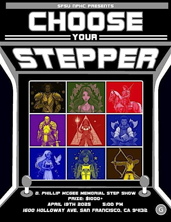 D. Phillip McGee Memorial: Choose your Stepper Step Show | 1 N State Dr