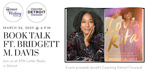 Book Talk & Signing with Author Bridgett M. Davis | 27th Letter Books