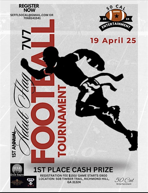 Adult Flag Football Tournament | 508 Timber Trail