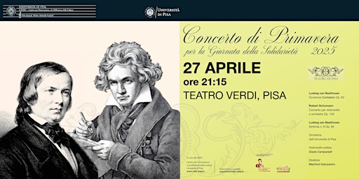 Concerto dell'orchestra dell'Università di Pisa | Teatro Verdi di Pisa