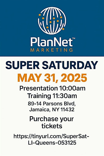 PlanNet Marketing Super Saturday - Long Island/Queens NY | Greater Nexus