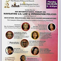 NAVIGATING U.S. LAW & IMMIGRATION POLICIES | House of the Lord Church