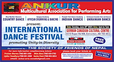 International Dance Festival | German Canadian Cultural Centre