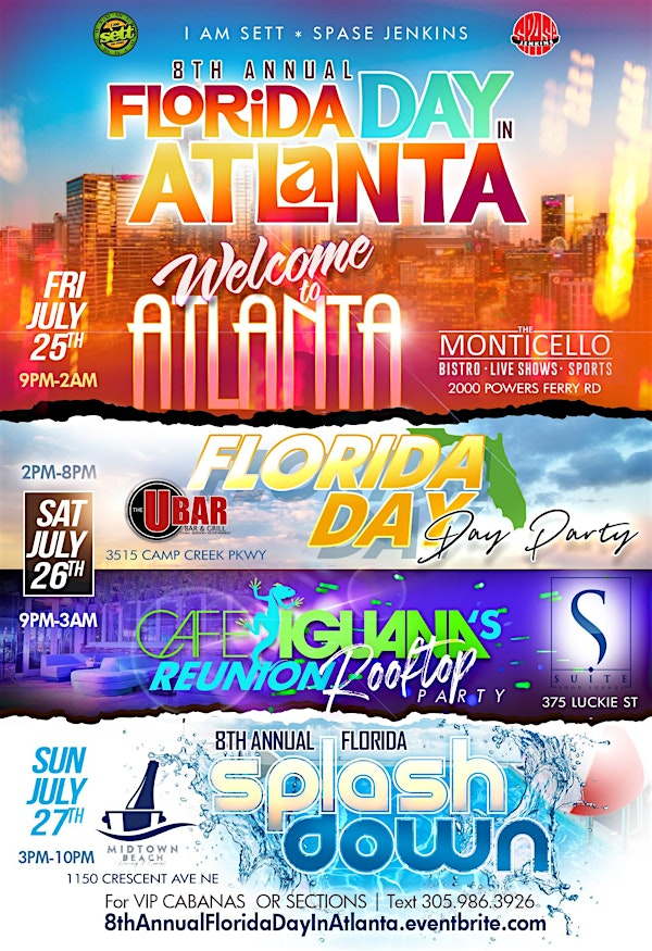 8th Annual Florida Day In Atlanta | Atlanta