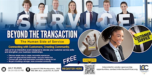 Lauderhill Chamber of Commerce - Customer Service Month Kickoff | 1803 NW 38th Ave
