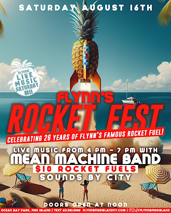 Rocket Fest 2025 | Flynn's Fire Island