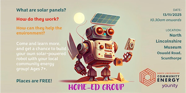 Solar Powered Robots Workshop  AGE 7+ | North Lincolnshire Museum