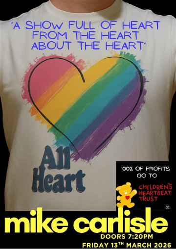 Mike Carlisle Comedy Night | Roe Valley Arts and Cultural Centre