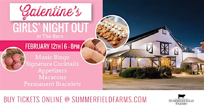 Girls Night Out: Galentine's at The Barn | Summerfield Farms