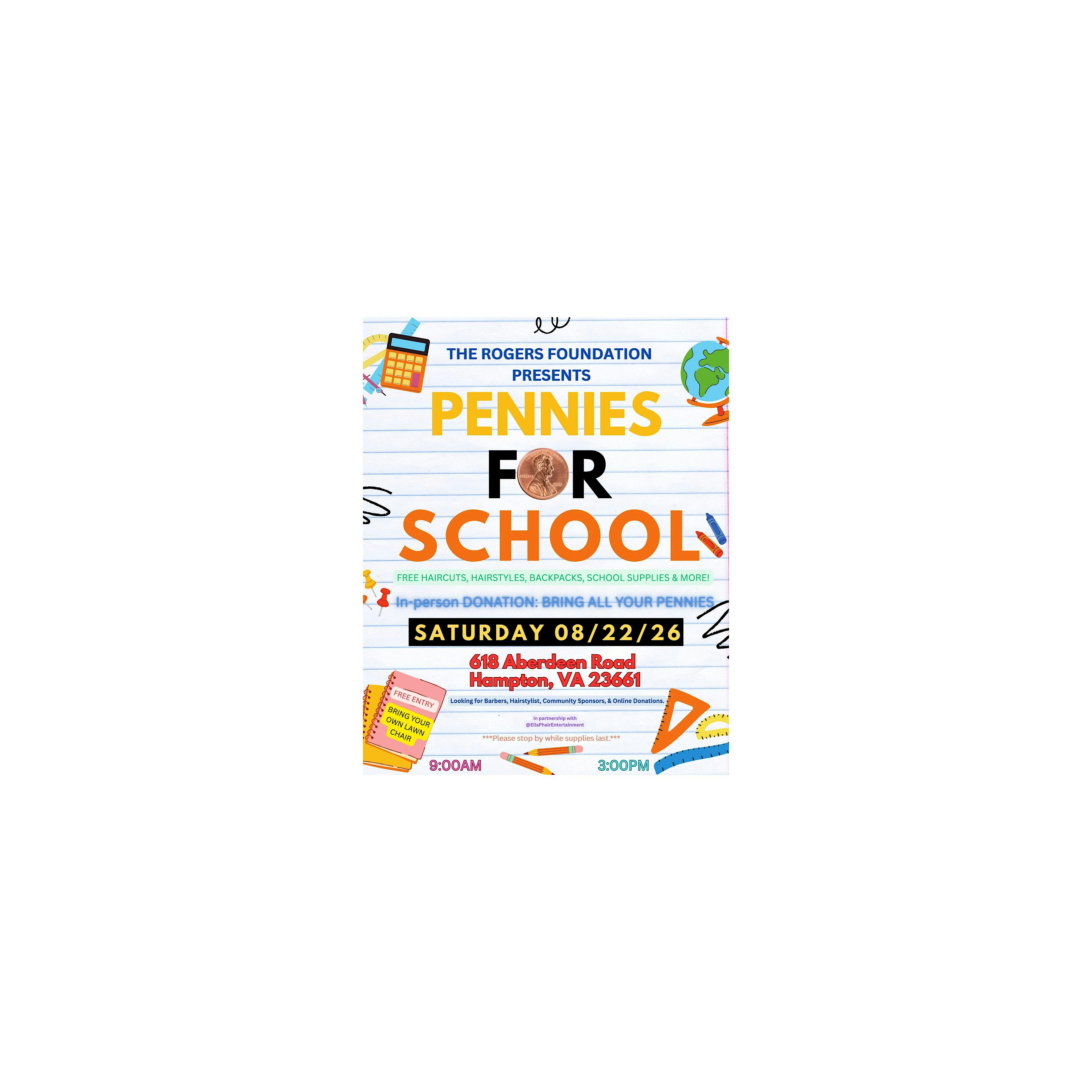 Pennies for School | The Rogers Foundation