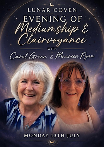 Evening of mediumship and clairvoyance with Carol Green and Maureen Ryan | Bar No.9