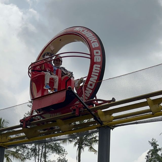 Combination of amusement park and farmland!
