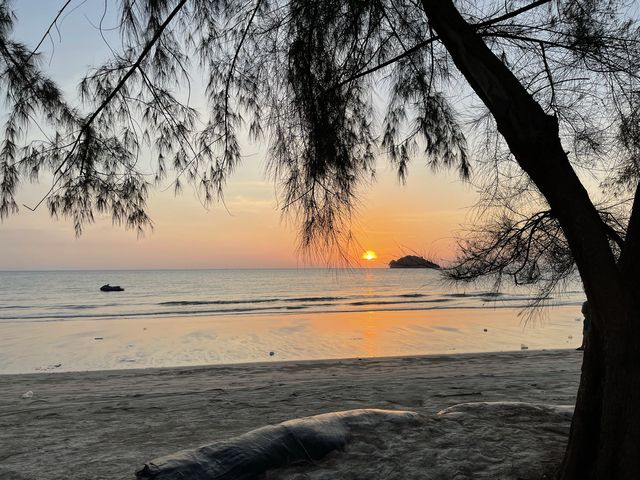 Ream Sunset at Sihanouk Ville, Cambodia 