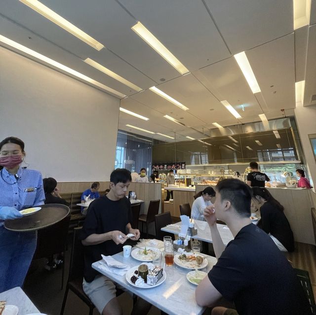 林口喜來登早餐比想像中還要好，種類多元