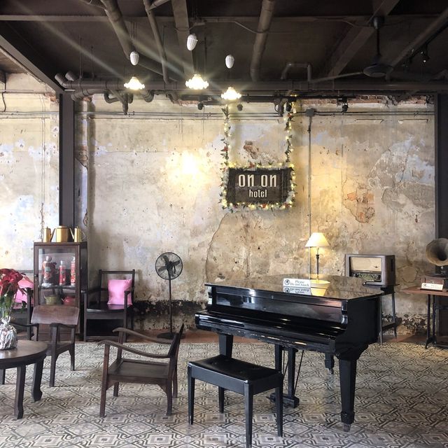 historical hotel in a old charming building 