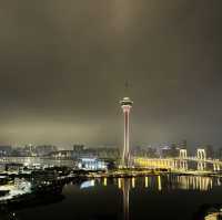 Macau tower seen from Penha hill