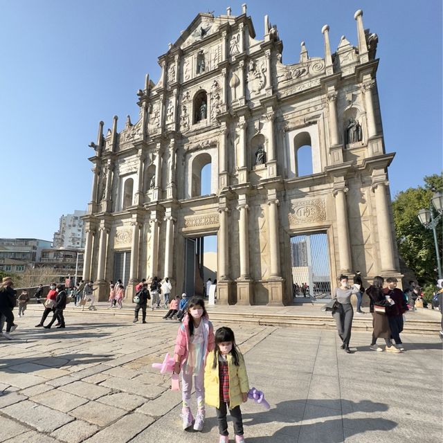#澳門親子遊|必訪大三巴 認識澳門歷史 #澳門親子遊|必訪大三巴 認識澳門歷史