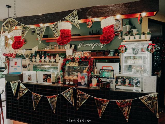 Fhoong Cafe หน้าหนาว​ ได้บรรยากาศฟุ้งๆ