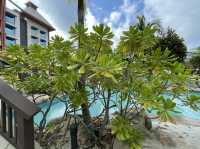 Resort greenery
