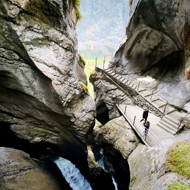 Breathtaking Scenic Town Of Lauterbrunnen