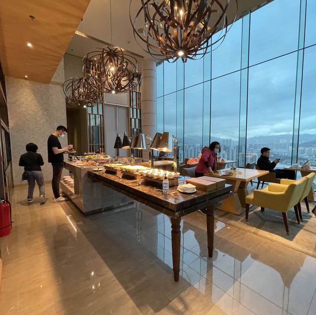 環境勝於食物的Lounge | 沙田萬怡酒店