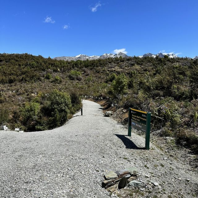 NZ 紐西蘭 南島 皇后鎮 Bennetts Bluff Viewpoint