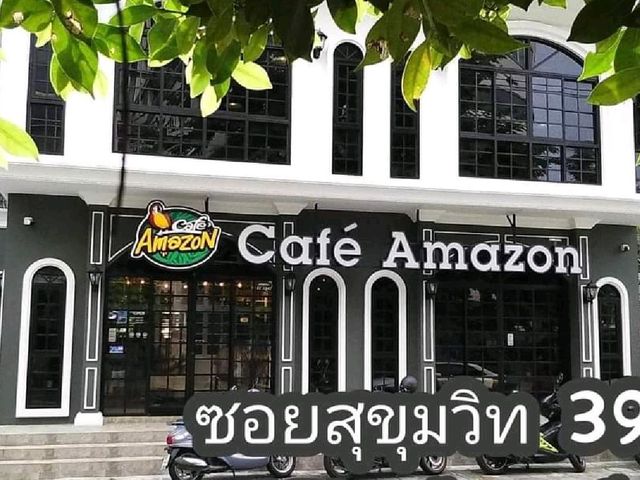 รีวิว : คาเฟ่ อเมซอน สุขุมวิท39 @btsพร้อมพงษ์ 