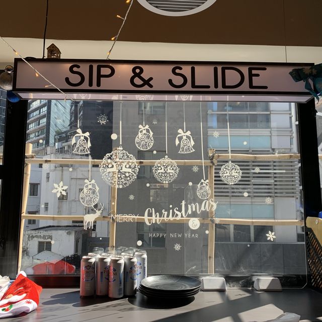聖誕迷你美式漢堡｜Sip & Slide