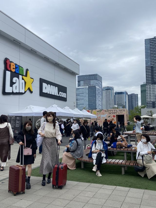 【脅威の映えスポット】東京・豊洲のチームラボで幻想的な世界を体感！