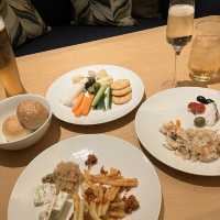 「ウェスティン横浜」のクラブラウンジと朝ごはん