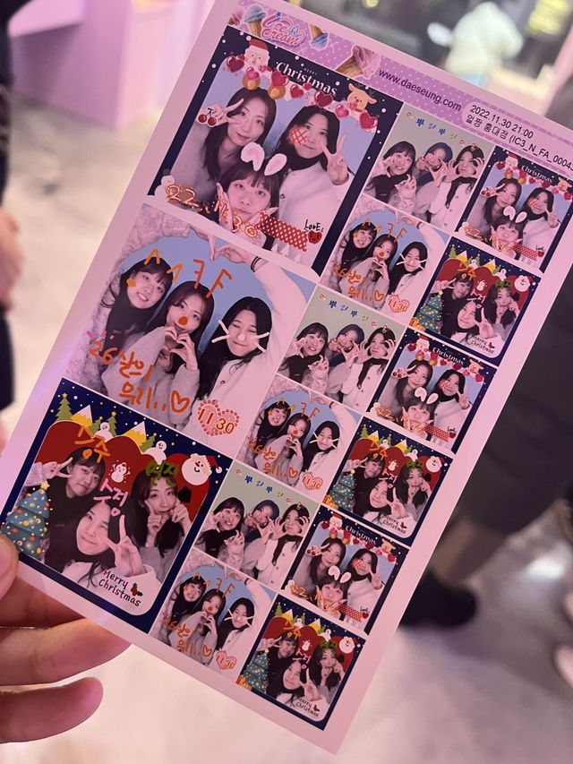 라떼는 인생네컷 아니고 스티커 사진이었다..✨ 다시돌아온 추억의 홍대 얼짱